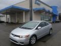 2008 Alabaster Silver Metallic Honda Civic LX Coupe  photo #1