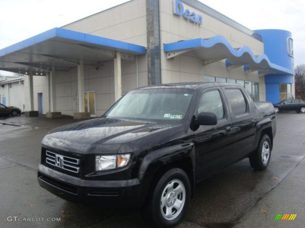 2008 Ridgeline RT - Formal Black / Gray photo #1