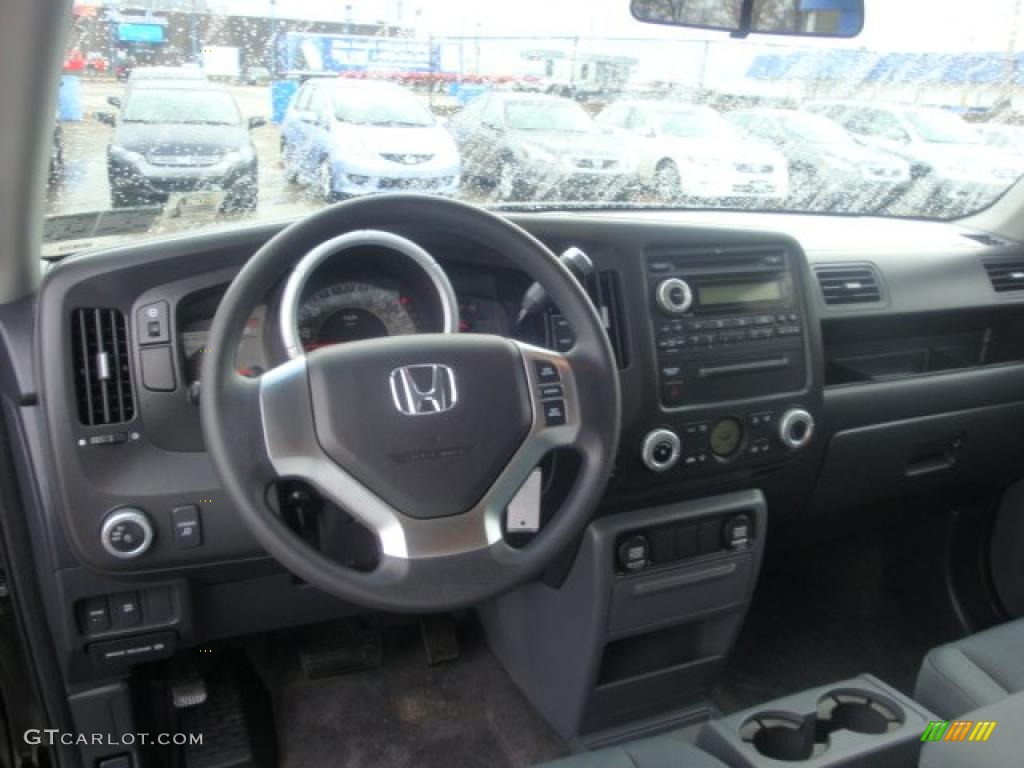 Gray Interior 2008 Honda Ridgeline RT Photo #40801307
