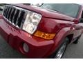 2009 Inferno Red Crystal Pearl Jeep Commander Sport 4x4  photo #10