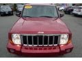 2009 Inferno Red Crystal Pearl Jeep Commander Sport 4x4  photo #12
