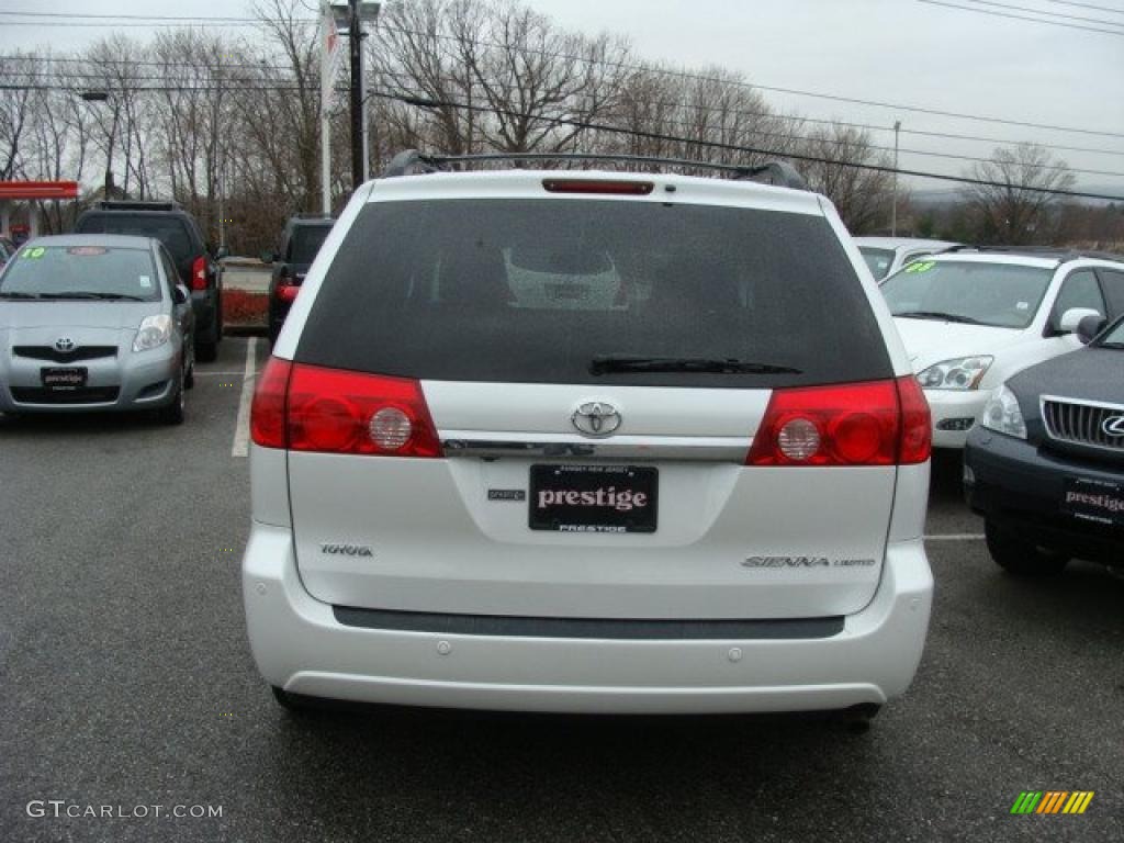 2008 Sienna Limited - Natural White / Fawn photo #5