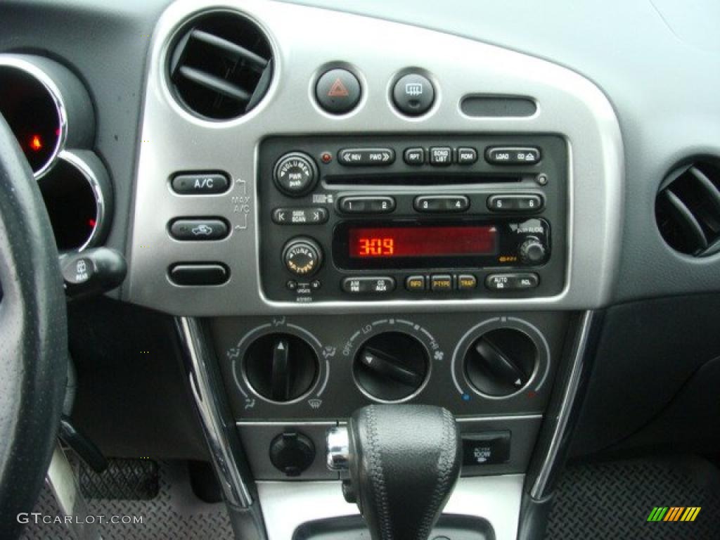 2004 Toyota Matrix XR AWD Controls Photo #40802135