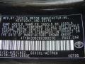 2011 Toyota Avalon Limited Info Tag