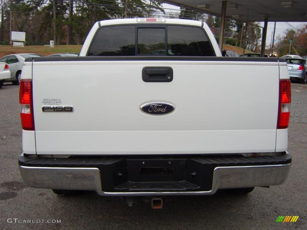 2006 F150 XLT SuperCab - Oxford White / Tan photo #5