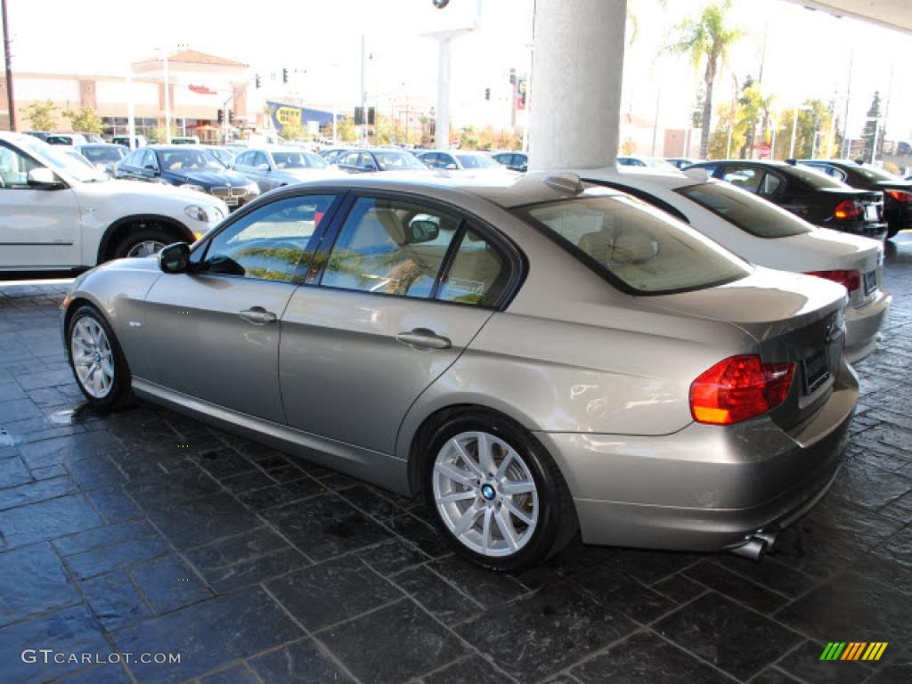 2010 3 Series 328i Sedan - Platinum Bronze Metallic / Beige photo #9