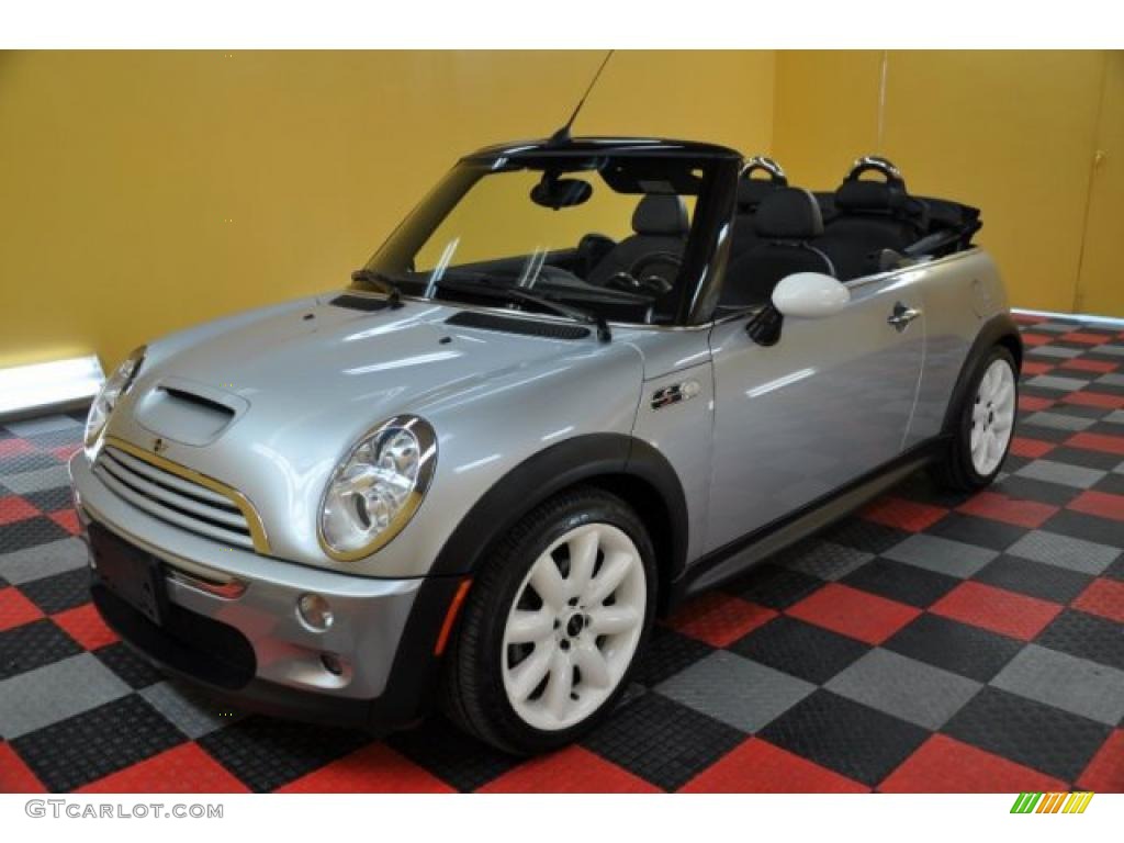 2005 Pure Silver Metallic Mini Cooper S Convertible 40756422 Photo 2