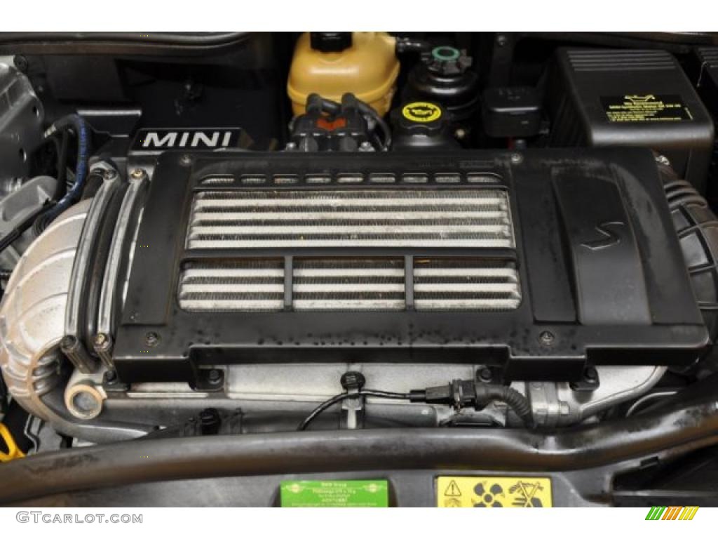 2005 Mini Cooper S Convertible 1.6 Liter Supercharged SOHC 16-Valve 4 Cylinder Engine Photo #40805103