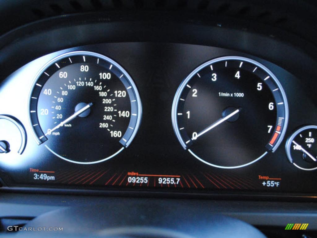 2011 BMW 7 Series 750i xDrive Sedan Gauges Photo #40805483