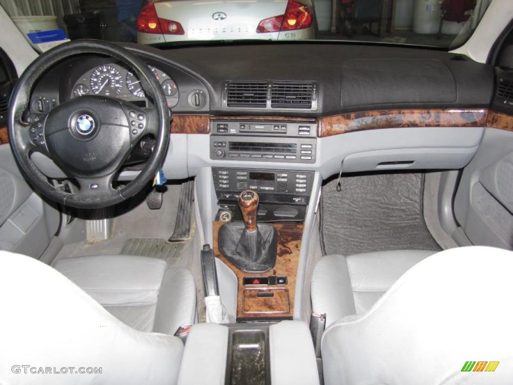 Gray Interior 2000 BMW 5 Series 540i Sedan Photo #40806119