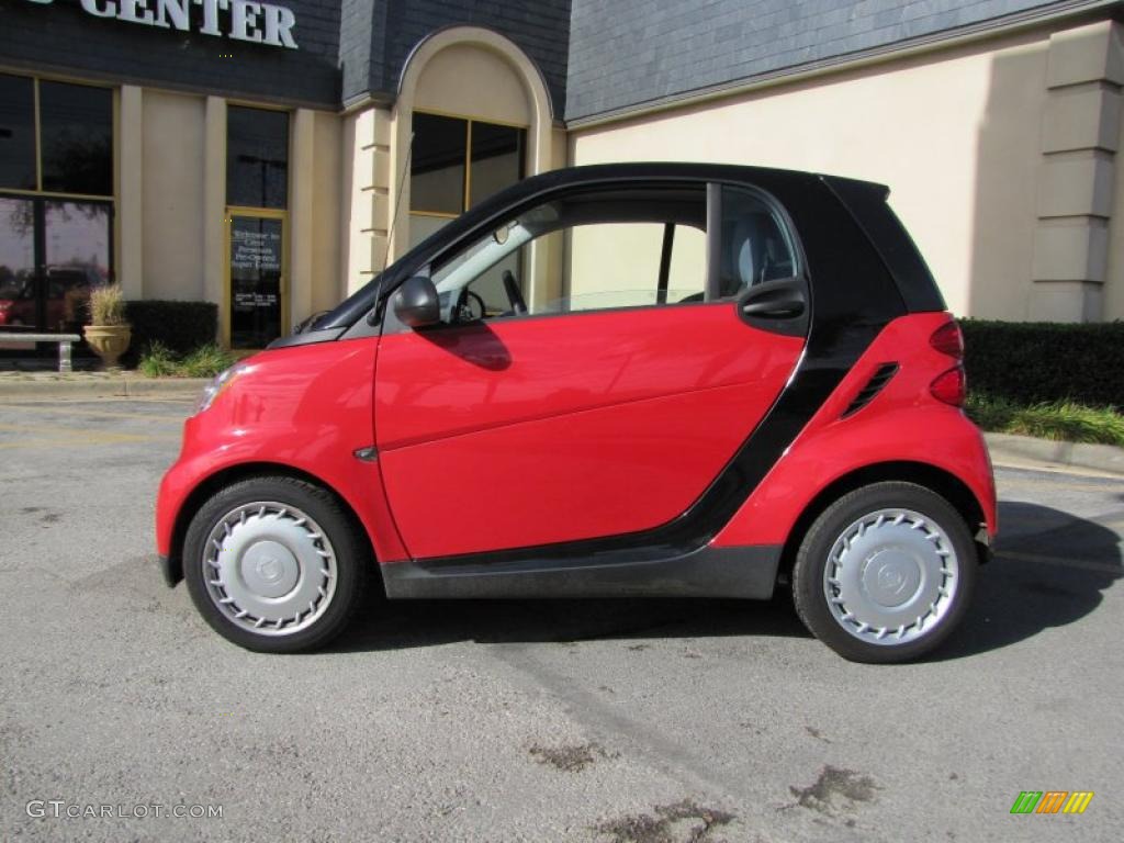 Rally Red 2009 Smart fortwo pure coupe Exterior Photo #40808423