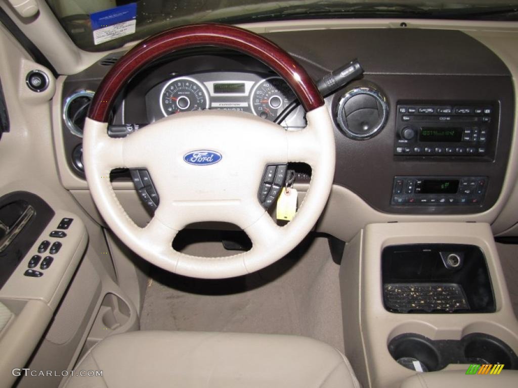 2005 Ford Expedition Limited Medium Parchment Dashboard Photo #40809211