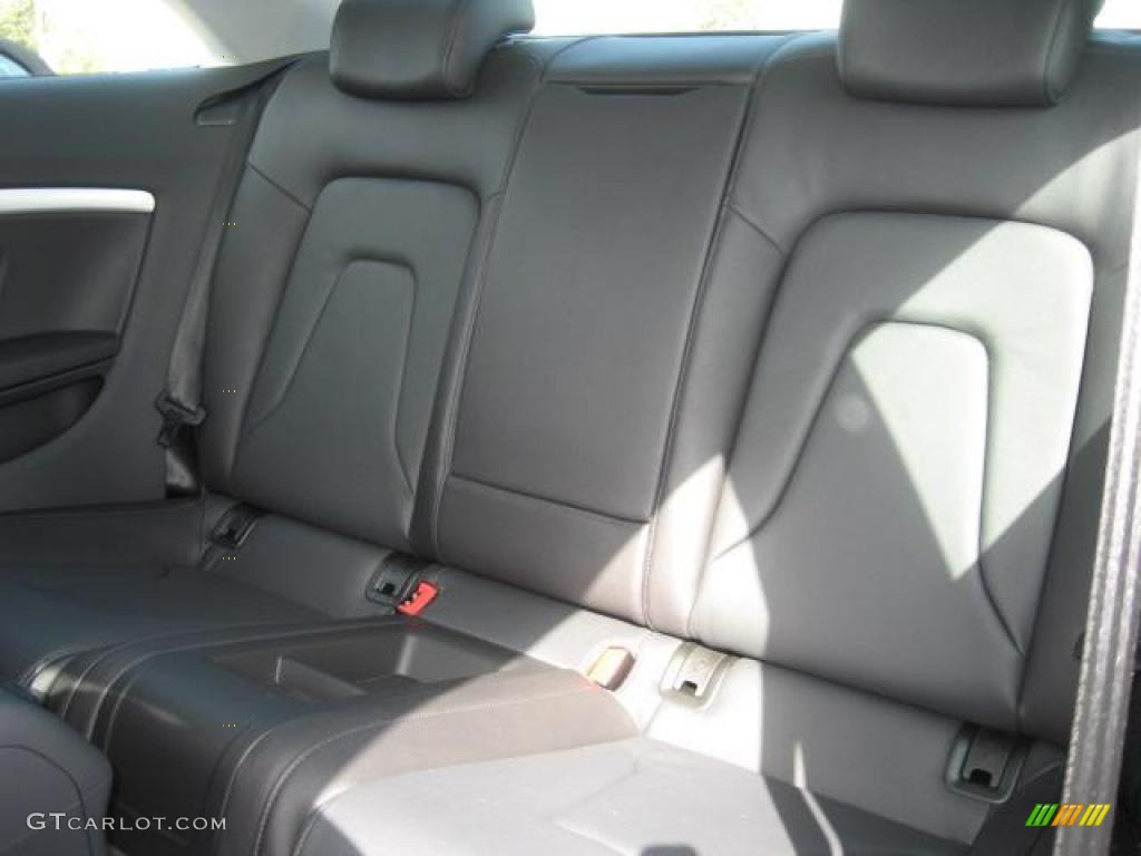 Black Interior 2011 Audi A5 2.0T quattro Coupe Photo #40810151