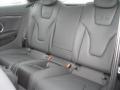 Black Silk Nappa Leather Interior Photo for 2011 Audi S5 #40810463