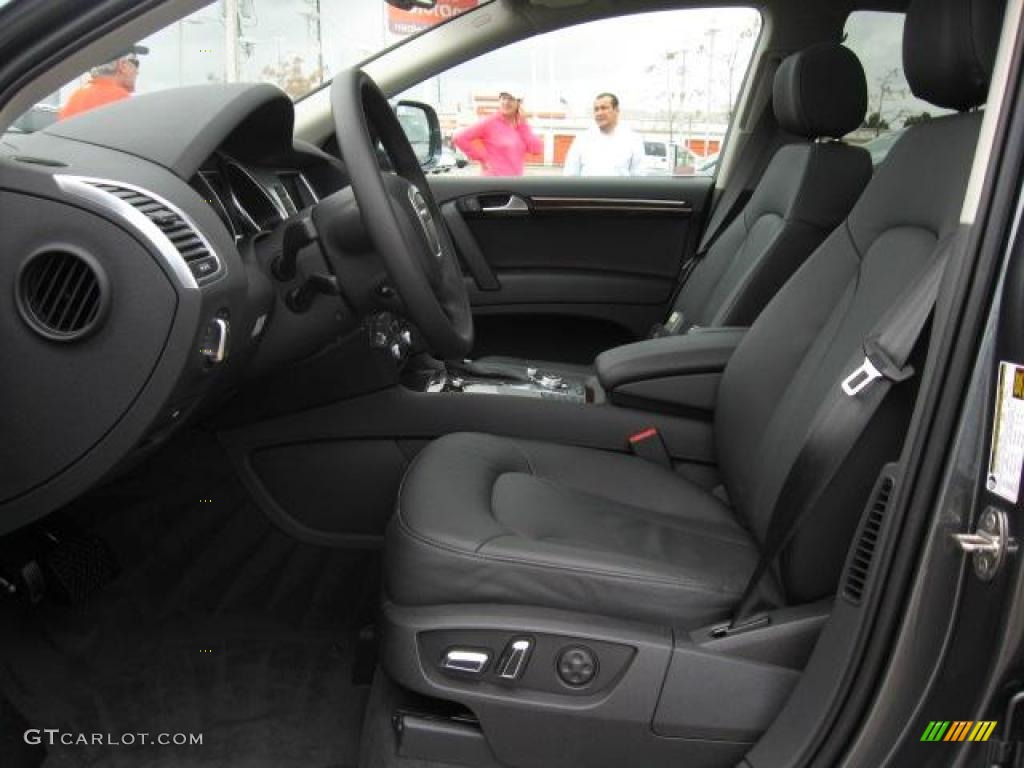 Black Interior 2011 Audi Q7 3.0 TDI quattro Photo #40810583