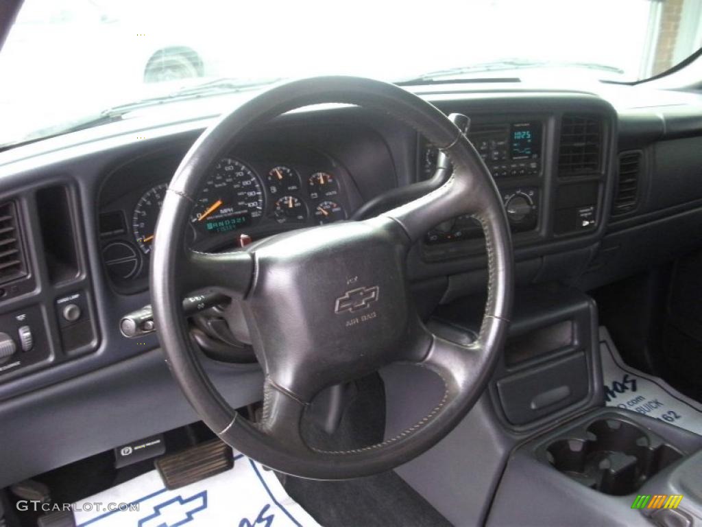 2000 Chevrolet Silverado 1500 LT Extended Cab Graphite Dashboard Photo #40811187