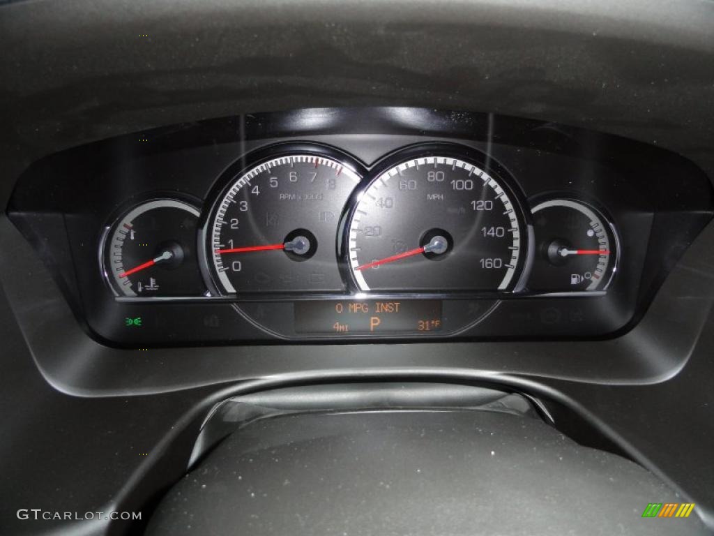 2011 Cadillac STS V6 Luxury Gauges Photo #40812435