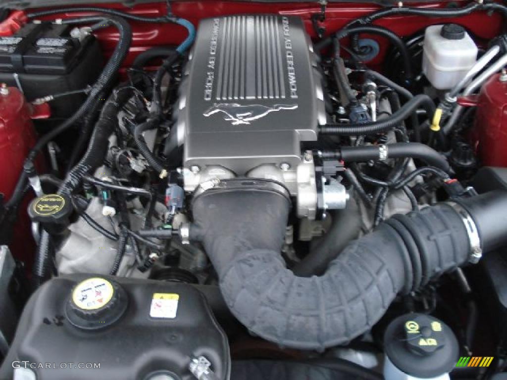 2008 Ford Mustang GT Premium Coupe 4.6 Liter SOHC 24-Valve VVT V8 Engine Photo #40812463