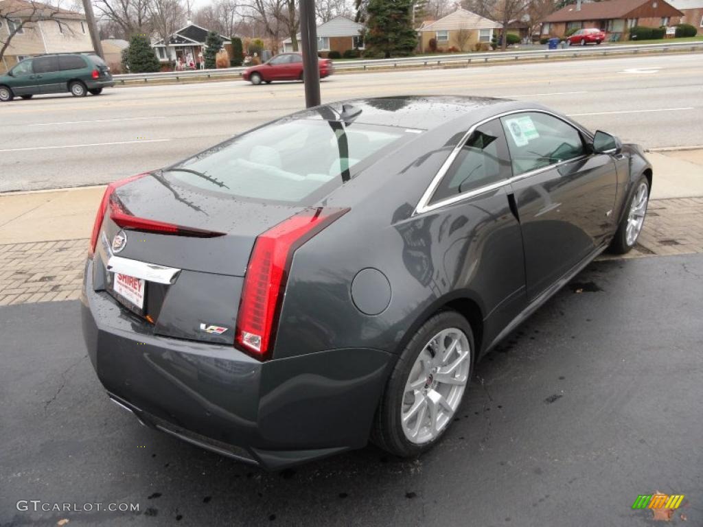 Thunder Gray ChromaFlair 2011 Cadillac CTS -V Coupe Exterior Photo #40812515