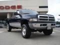 2001 Patriot Blue Pearl Dodge Ram 2500 SLT Regular Cab 4x4  photo #1