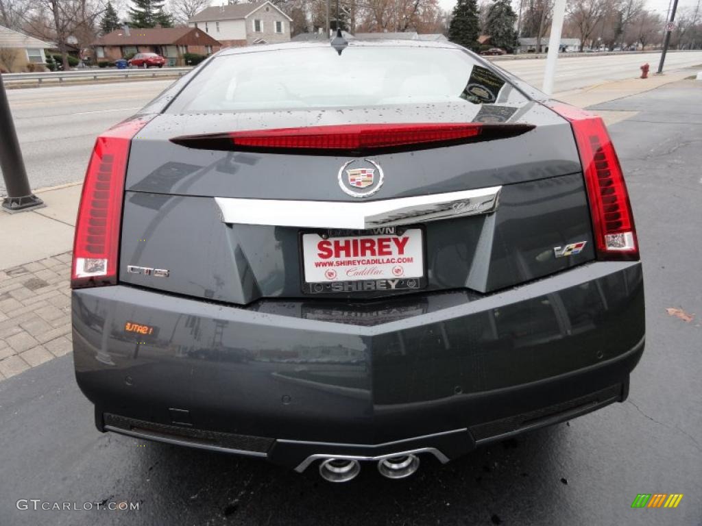 Thunder Gray ChromaFlair 2011 Cadillac CTS -V Coupe Exterior Photo #40812547