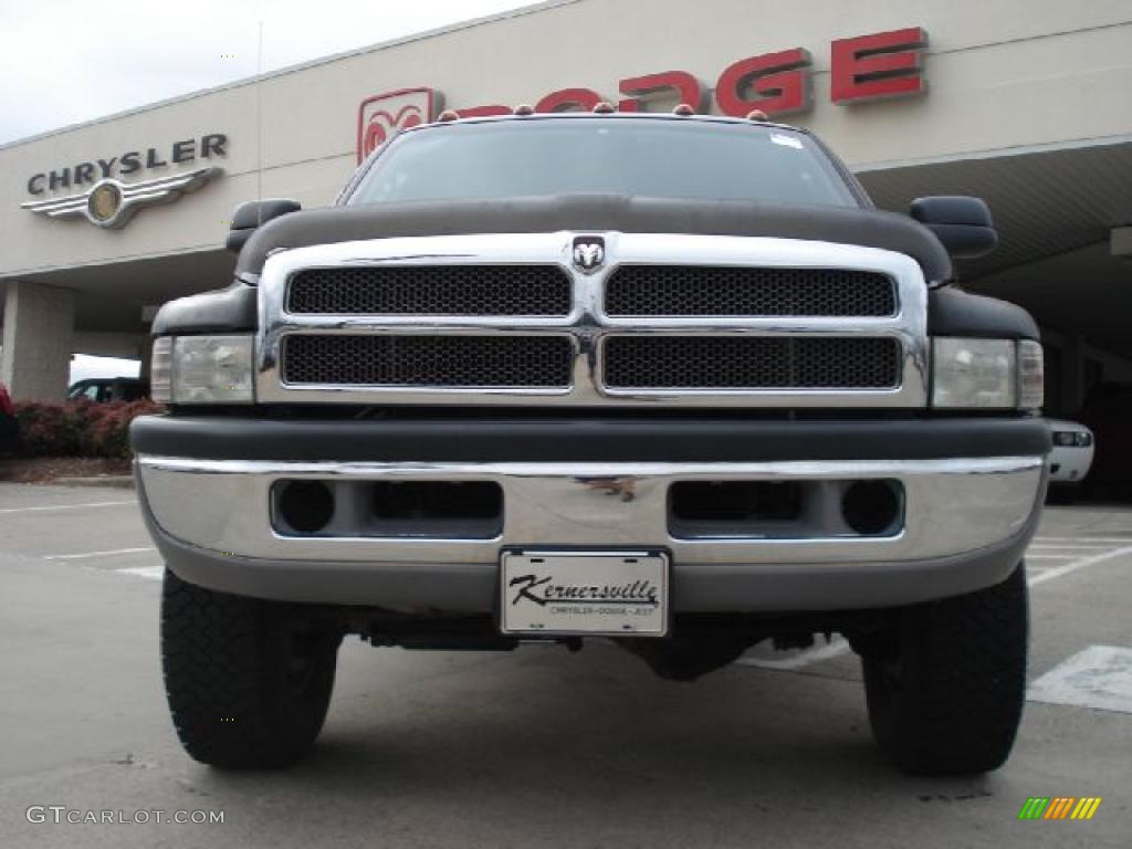 2001 Ram 2500 SLT Regular Cab 4x4 - Patriot Blue Pearl / Mist Gray photo #9
