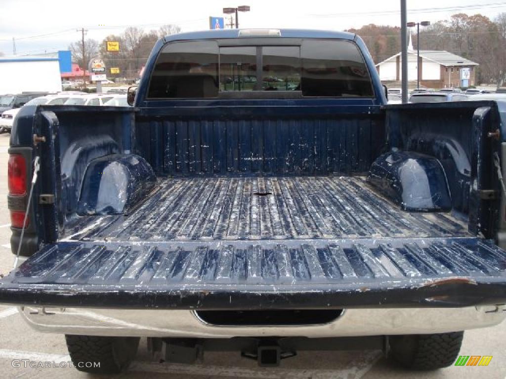 2001 Ram 2500 SLT Regular Cab 4x4 - Patriot Blue Pearl / Mist Gray photo #15