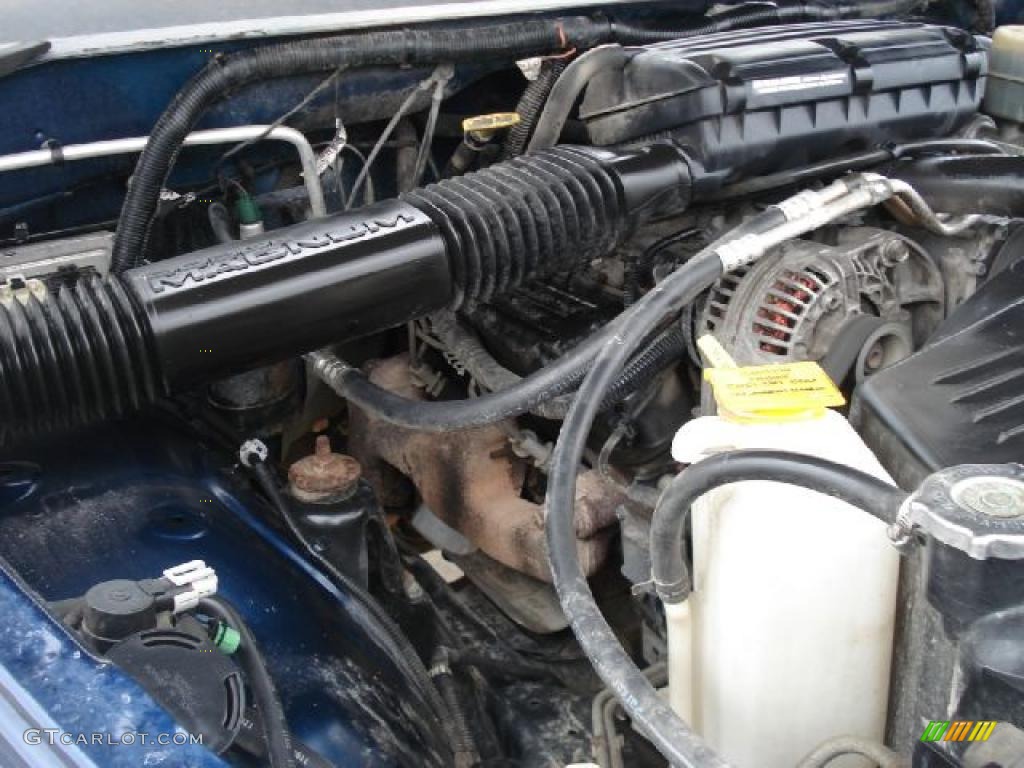 2001 Dodge Ram 2500 SLT Regular Cab 4x4 5.9 Liter OHV 16-Valve Magnum V8 Engine Photo #40813075