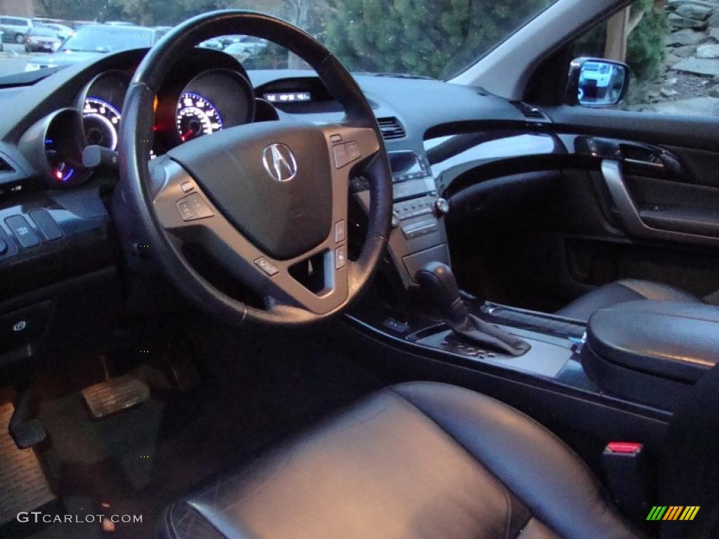 Ebony Interior 2009 Acura MDX Standard MDX Model Photo #40814699