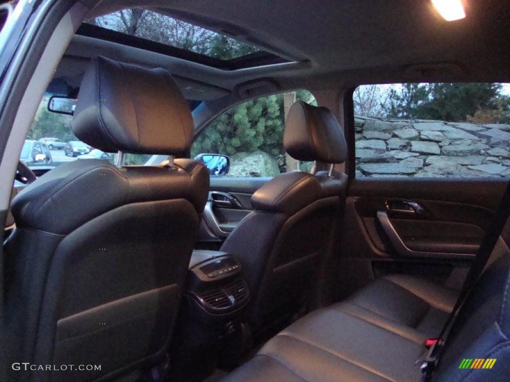 Ebony Interior 2009 Acura MDX Standard MDX Model Photo #40814769