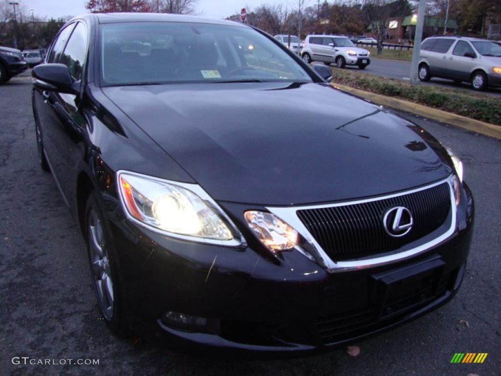 Black Sapphire Pearl 2008 Lexus GS 350 AWD Exterior Photo #40814935