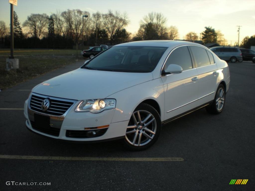 Candy White Volkswagen Passat