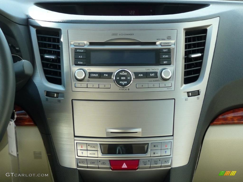 2010 Subaru Legacy 3.6R Limited Sedan Controls Photo #40815555