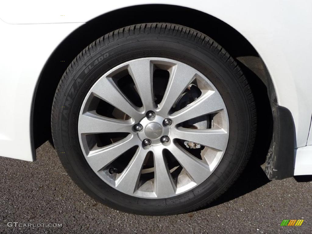 2010 Subaru Legacy 3.6R Limited Sedan Wheel Photo #40815603