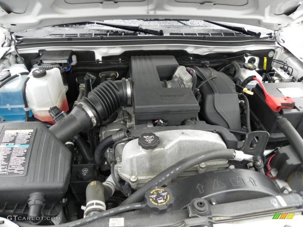 2008 GMC Canyon SLE Crew Cab 3.7 Liter DOHC 20-Valve VVT Vortec 5 Cylinder Engine Photo #40816991