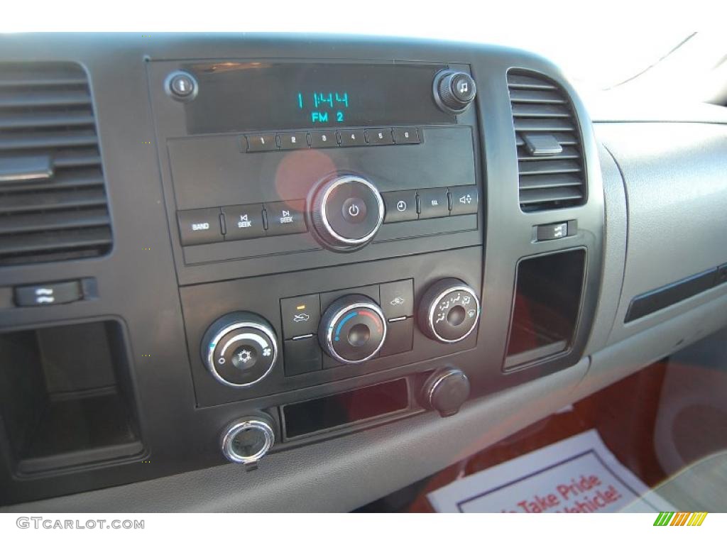 2007 Sierra 2500HD Extended Cab 4x4 - Summit White / Dark Titanium photo #14