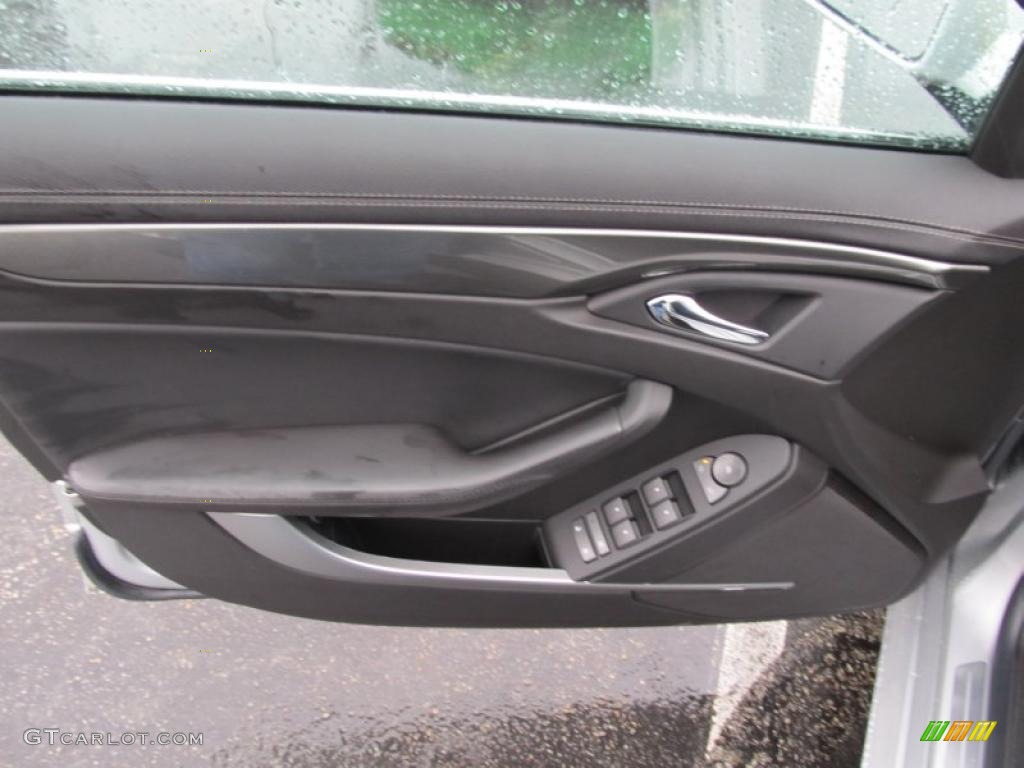 2009 CTS 4 AWD Sedan - Radiant Silver / Ebony photo #12