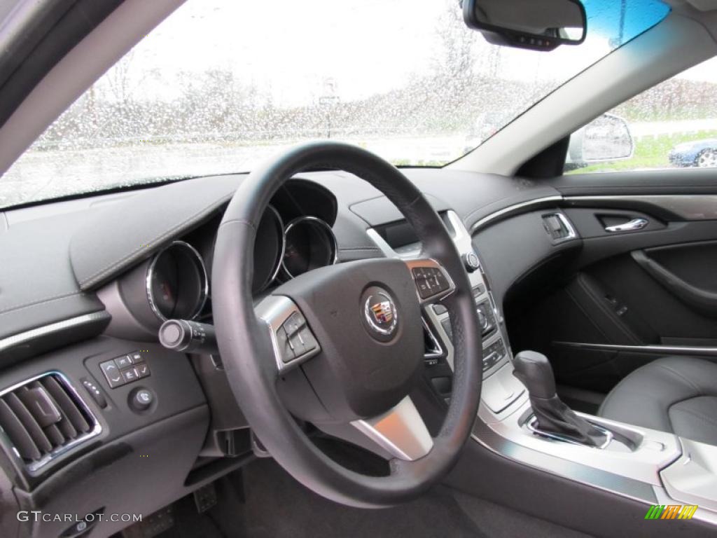 2009 CTS 4 AWD Sedan - Radiant Silver / Ebony photo #13