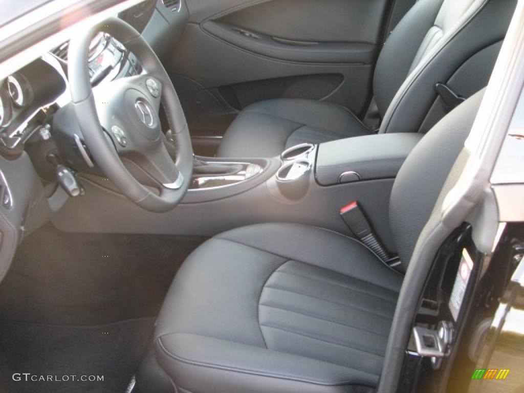 Black Interior 2011 Mercedes-Benz CLS 550 Photo #40819067