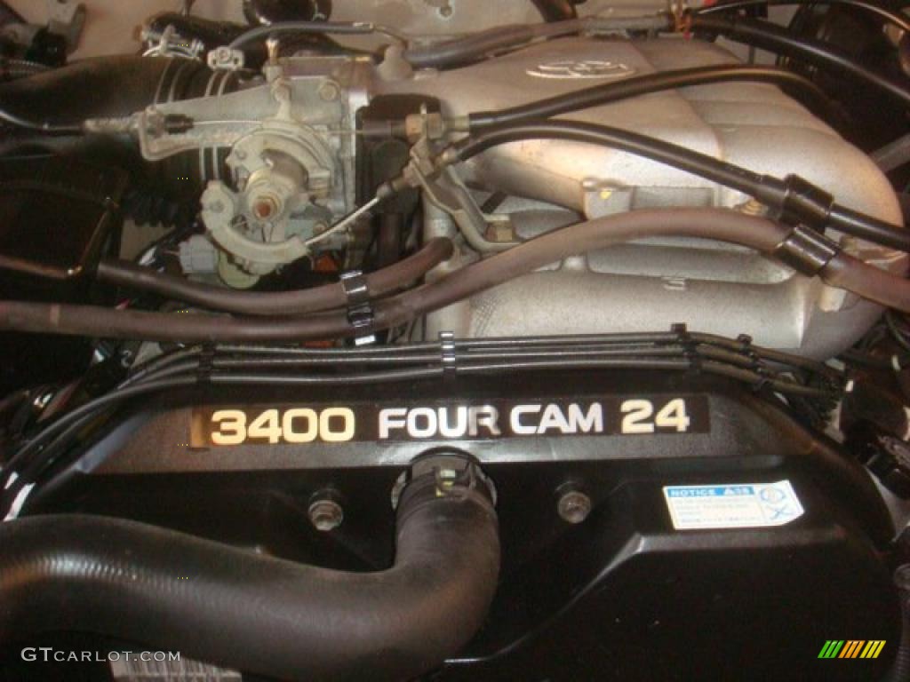 2002 Toyota Tacoma V6 Xtracab 4x4 3.4 Liter DOHC 24-Valve V6 Engine Photo #40820067