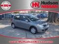 2011 Magnetic Gray Metallic Nissan Versa 1.8 S Hatchback  photo #1