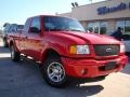 2002 Bright Red Ford Ranger Edge SuperCab  photo #27