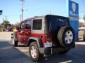 2010 Red Rock Crystal Pearl Jeep Wrangler Unlimited Sport  photo #6