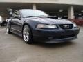 True Blue Metallic 2002 Ford Mustang GT Coupe Exterior