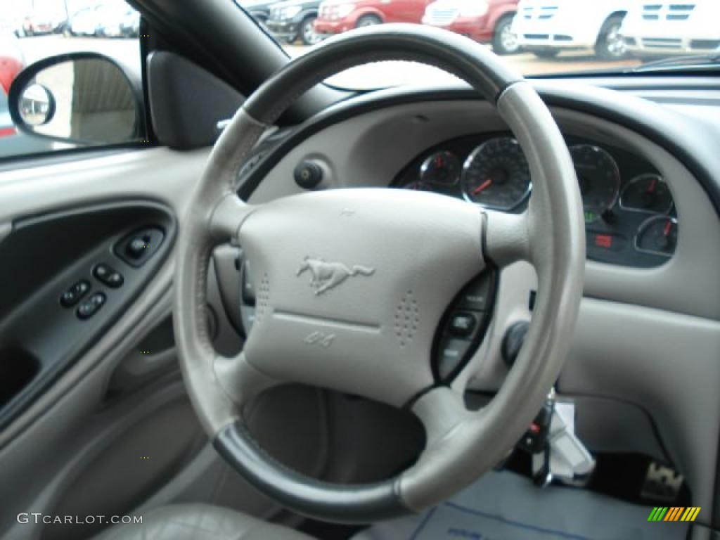 2002 Mustang GT Coupe - True Blue Metallic / Medium Graphite photo #24