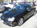 2008 Black Mercedes-Benz CLK 550 Coupe  photo #5