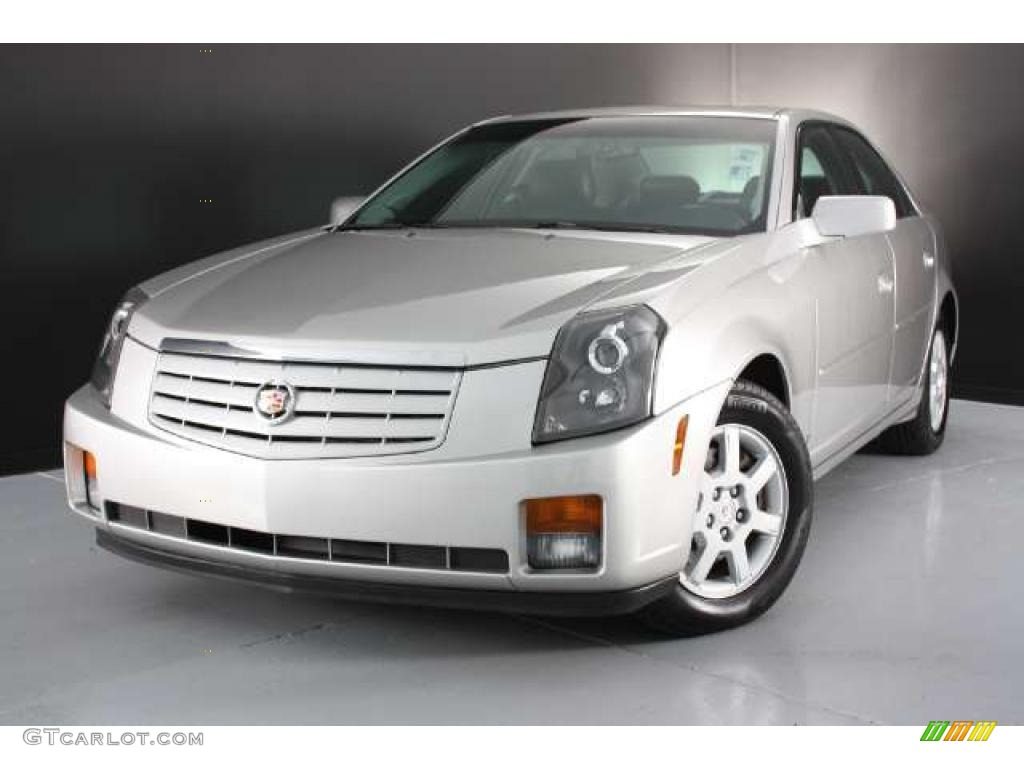 Light Platinum 2007 Cadillac CTS Sedan Exterior Photo #40823969