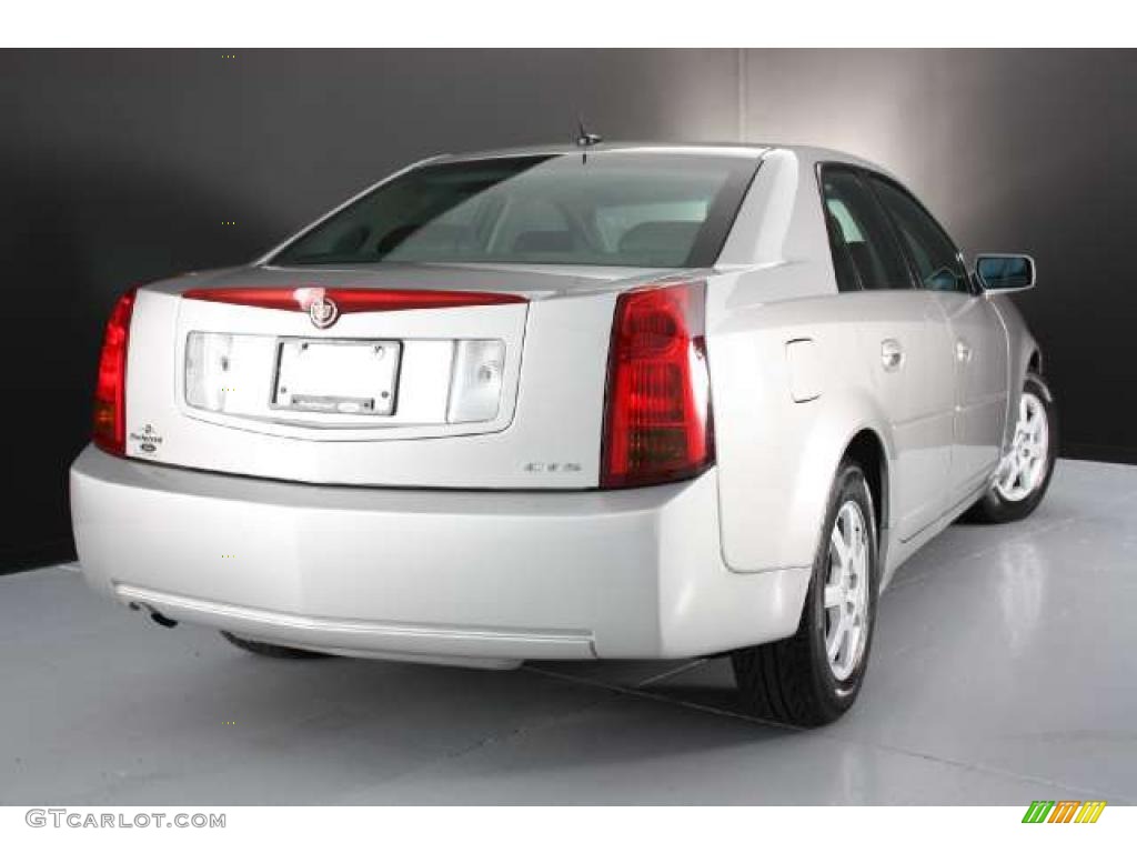 Light Platinum 2007 Cadillac CTS Sedan Exterior Photo #40823985