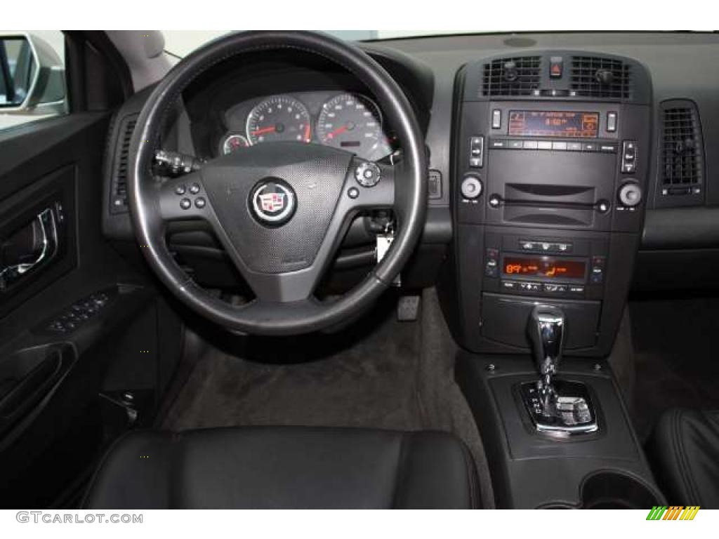 2007 Cadillac CTS Sedan Ebony Dashboard Photo #40824077