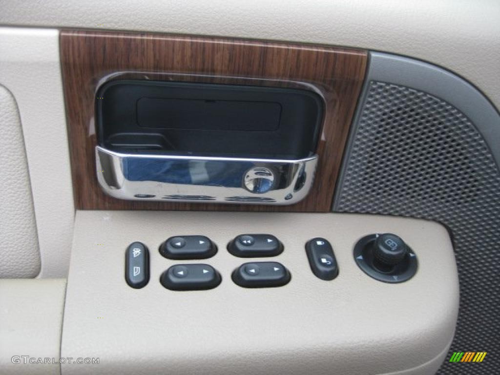 2004 F150 Lariat SuperCrew 4x4 - Arizona Beige Metallic / Tan photo #26